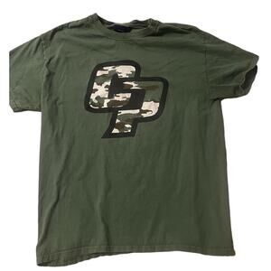 Cal Poly Green Camo Short Sleeve Tee Large